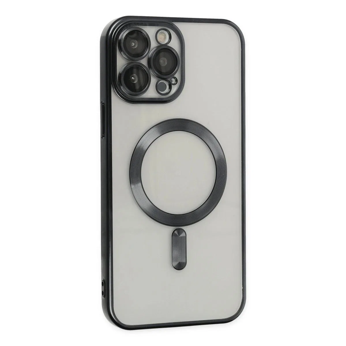 Apple İphone 14 Pro Kılıf Kross Magneticsafe Kapak - Siyah görsel 2