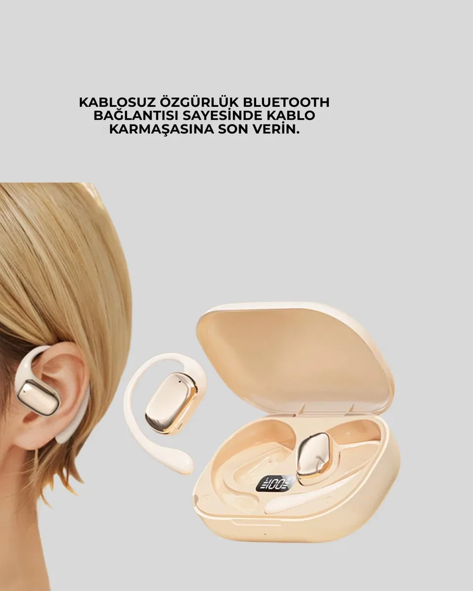 Bluetooth 5. 4 Çeviri Kulaklığı LED Ekranlı görsel 2