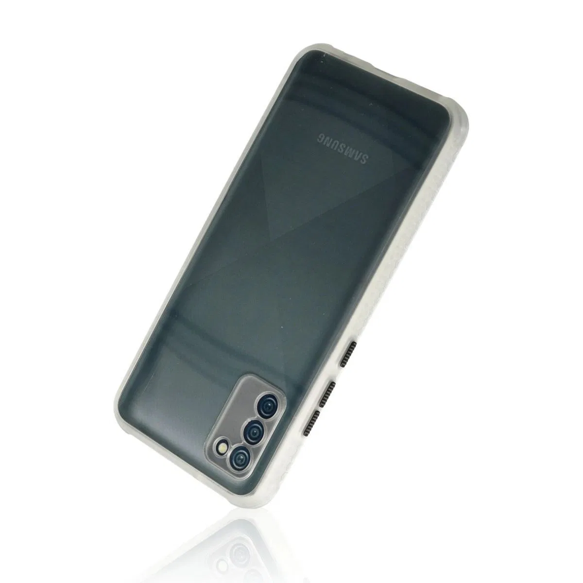 Samsung Galaxy A02s Kılıf Miami Şeffaf Silikon - Şeffaf görsel 3