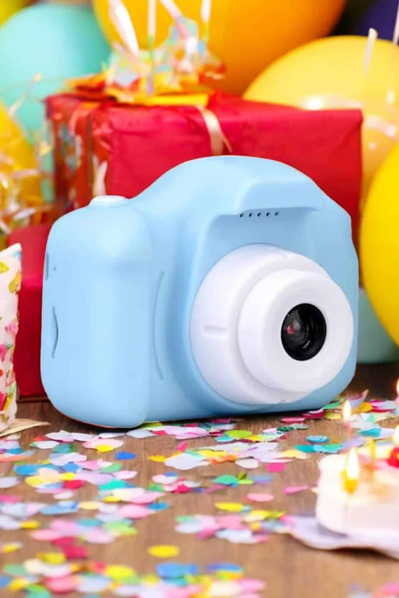 Çocuklara Özel Dijital Fotoğraf Makinesi Mini 1080P HD Kaliteli görsel 5