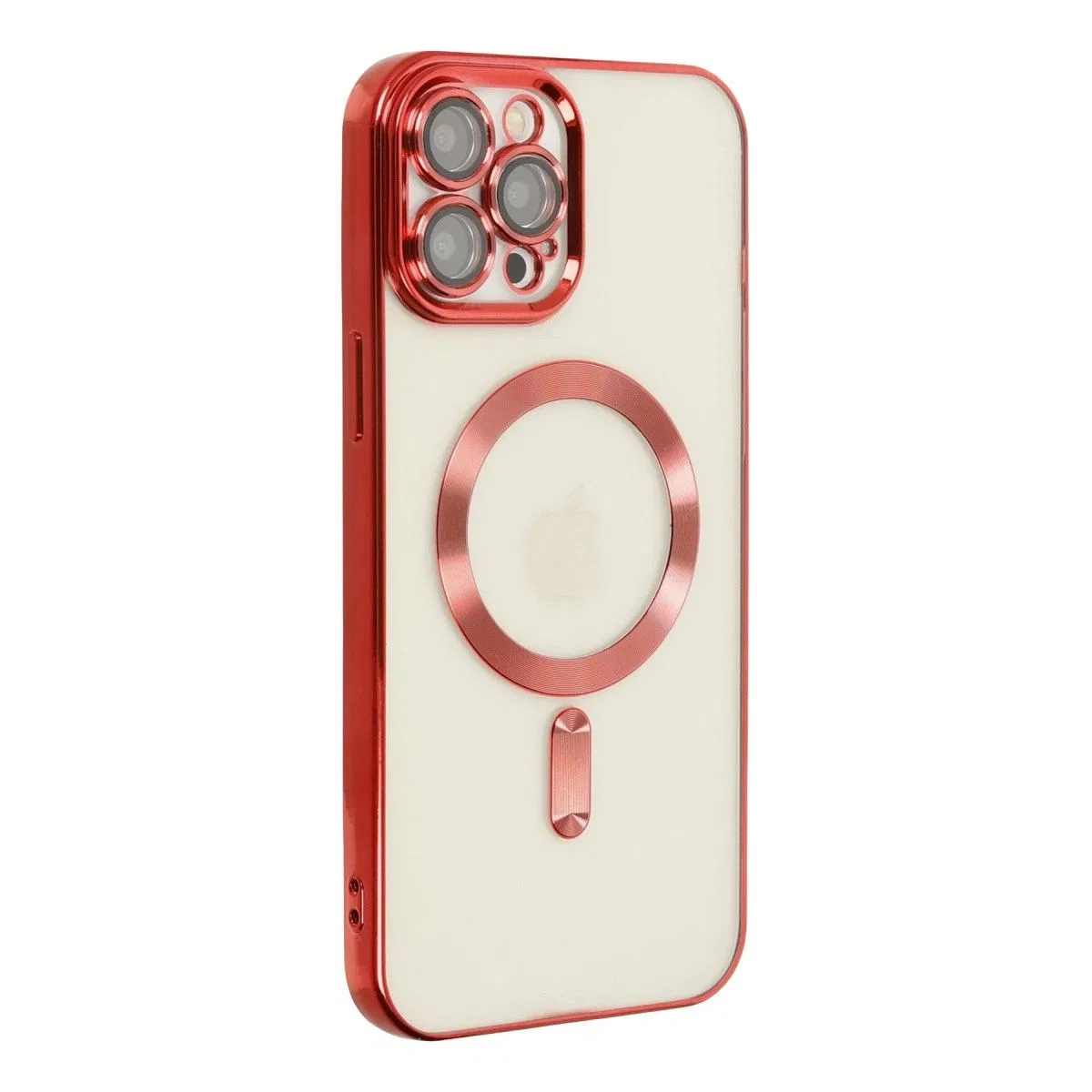 Apple İphone 13 Pro Kılıf Kross Magneticsafe Kapak - Kırmızı görsel 4
