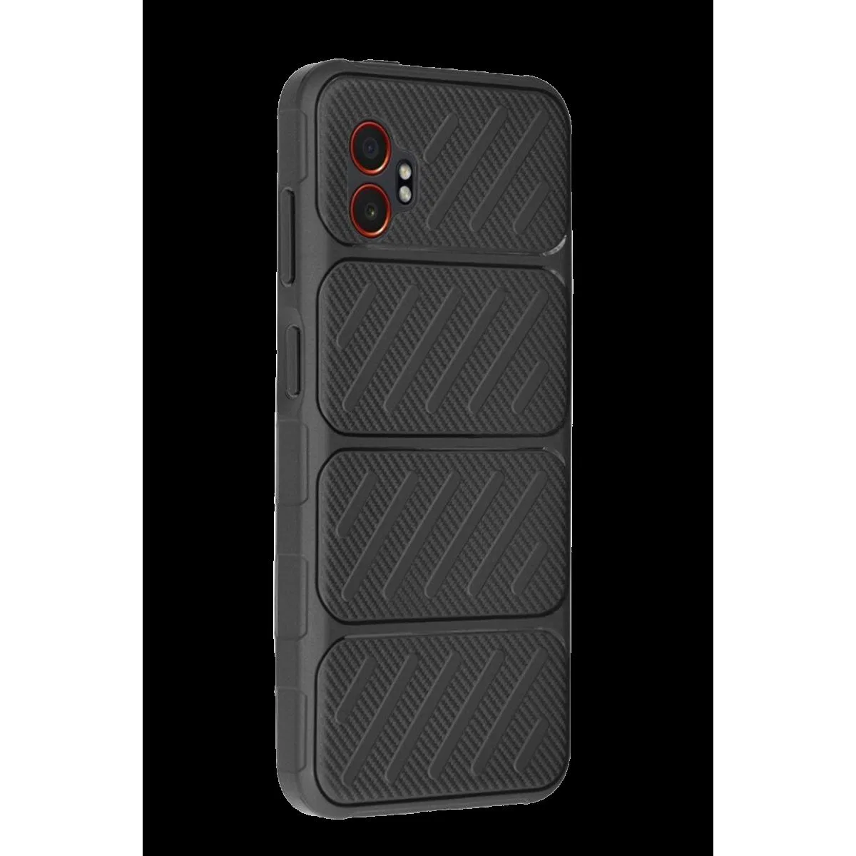 Newface Samsung Galaxy Xcover 7 Pro Auto Focus Karbon Kapak - Siyah görsel 3