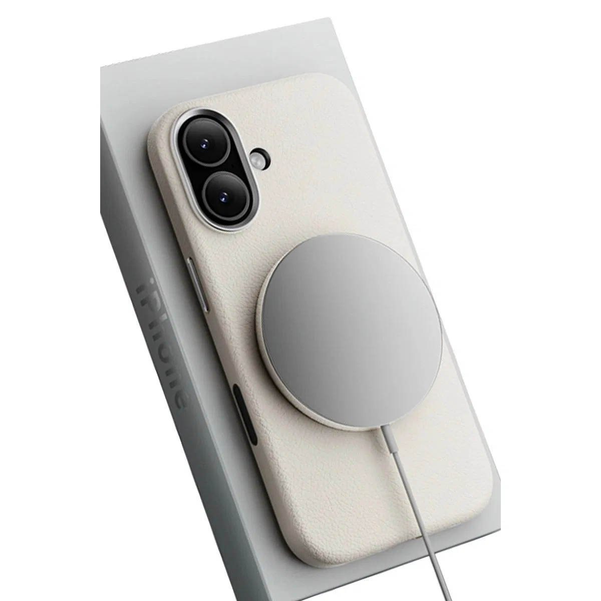 Joko Apple İphone 17 Wonder Deri Magsafe Kapak - Beyaz görsel 3