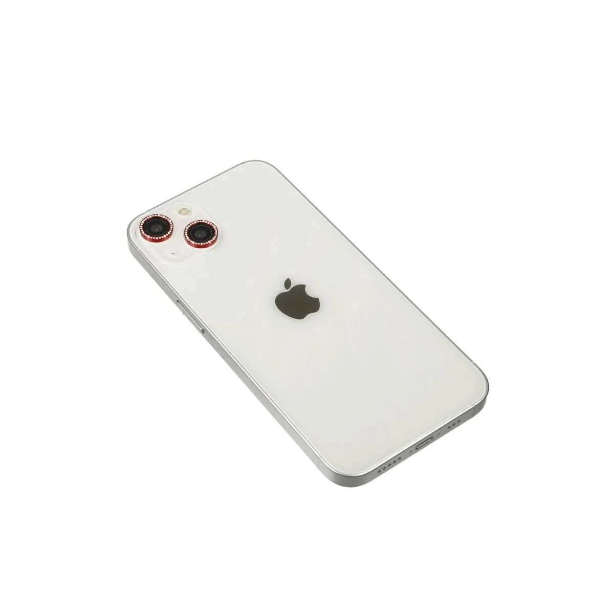 Apple İphone 14 Diamond Kamera Lens - Kırmızı