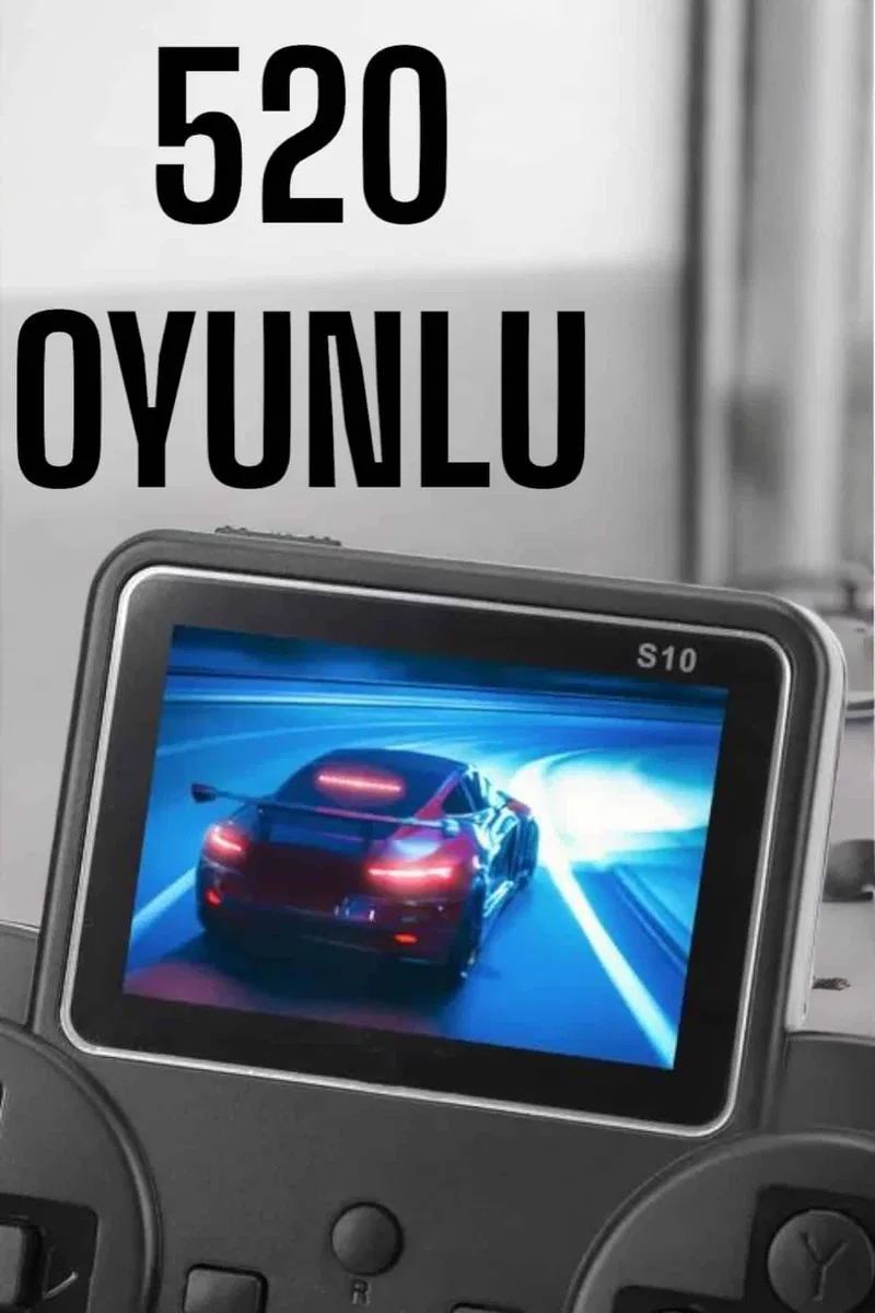 Gamepad 520 Oyunlu TV Uyumlu Retro Oyun Konsolu görsel 5