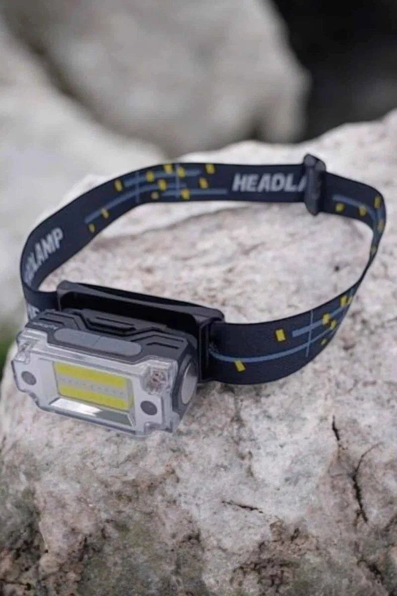 Kafa Lambası Led Fener Pratik Taşınabilir Ayarlanabilir Usb Şarjlı görsel 3