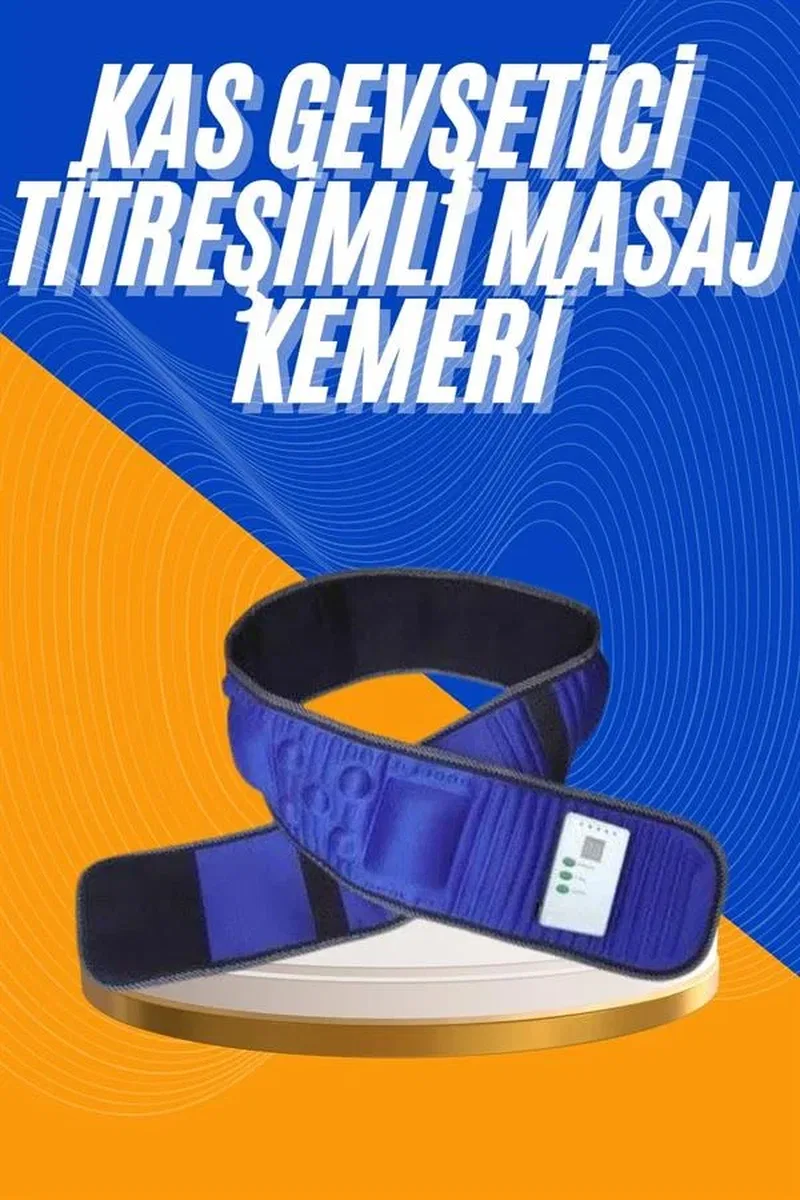 Zayıflama Destekli Masaj Kemeri Fişli 5 Motorlu görsel 2