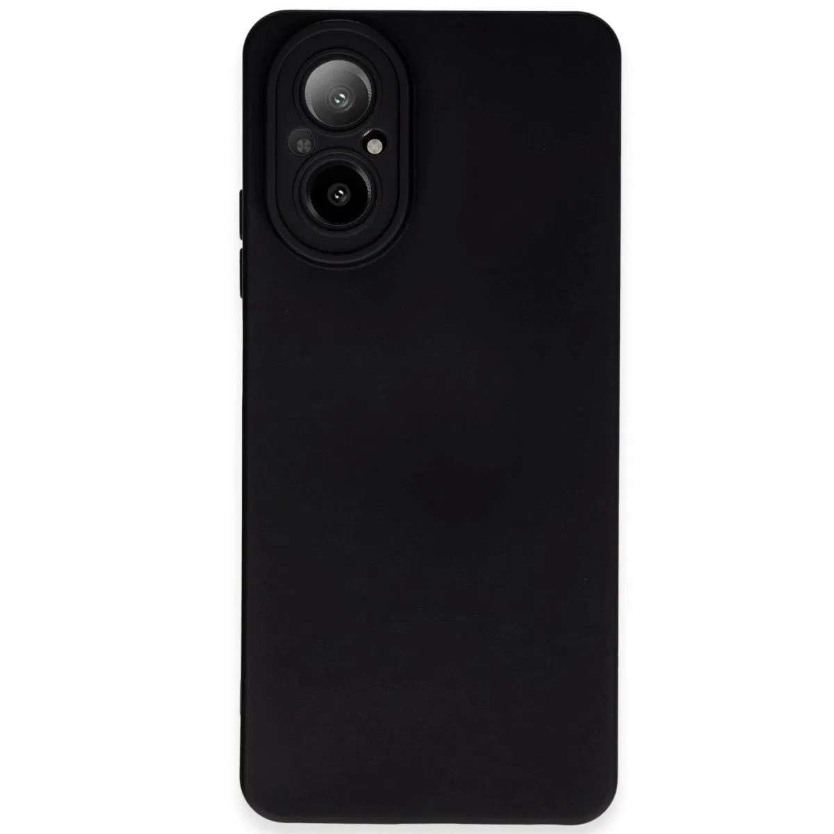Realme 12 Lite Kılıf Nano İçi Kadife Silikon - Siyah