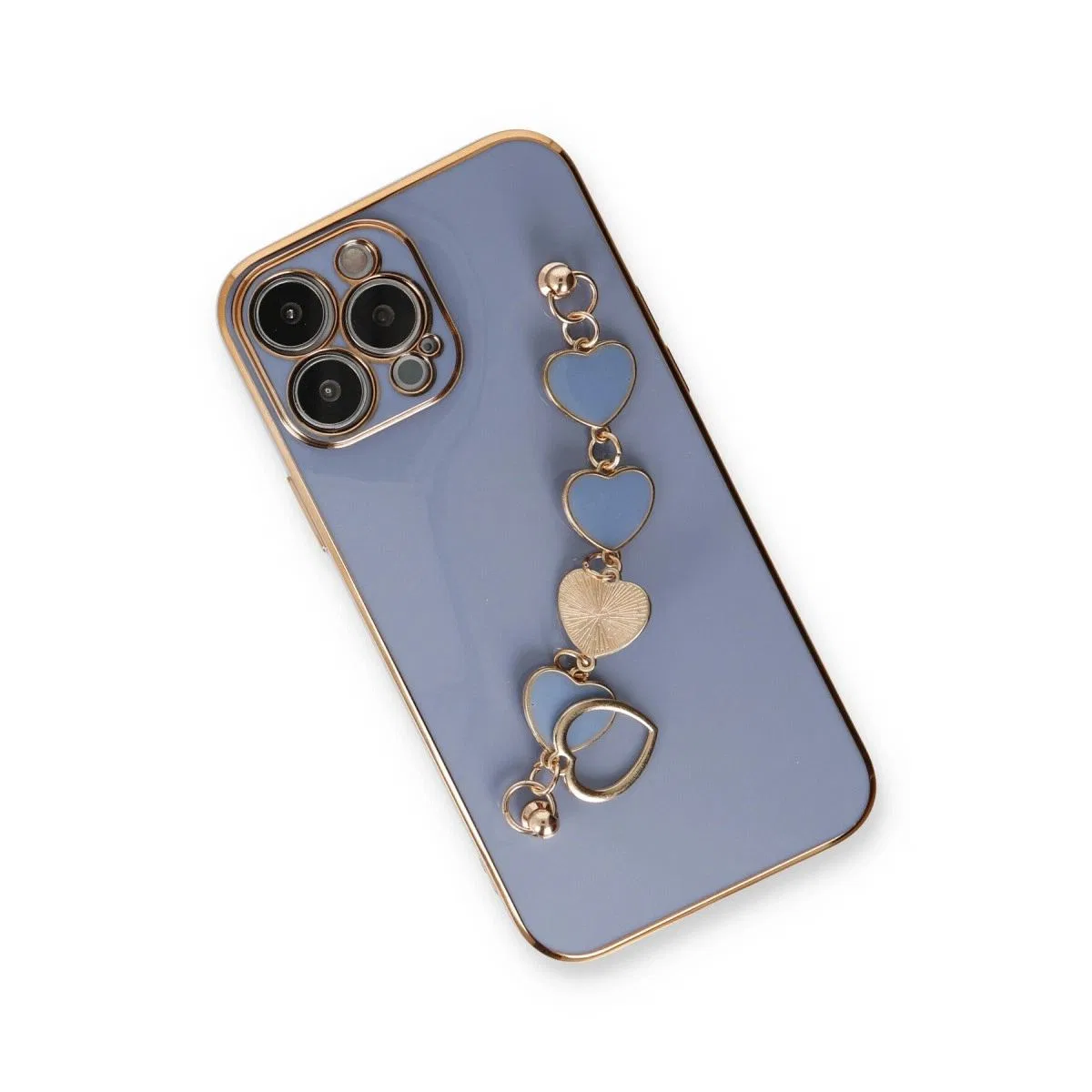 Apple İphone 14 Pro Max Kılıf Esila Silikon - Gri görsel 3