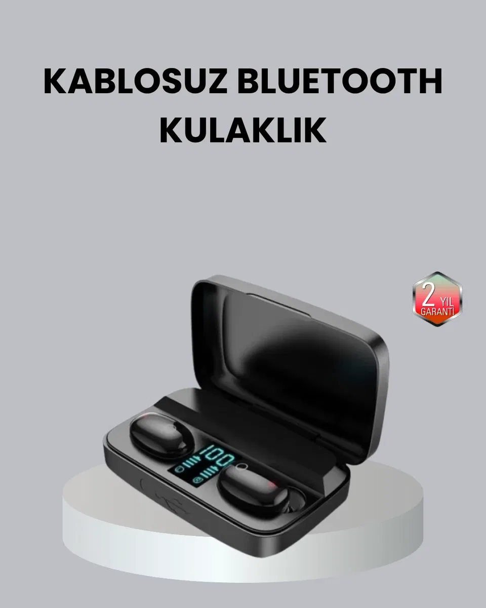 TWS A10s Bluetooth 5. 0 Kulaklık Powerbank Şarj Kutulu Mini Tasarım