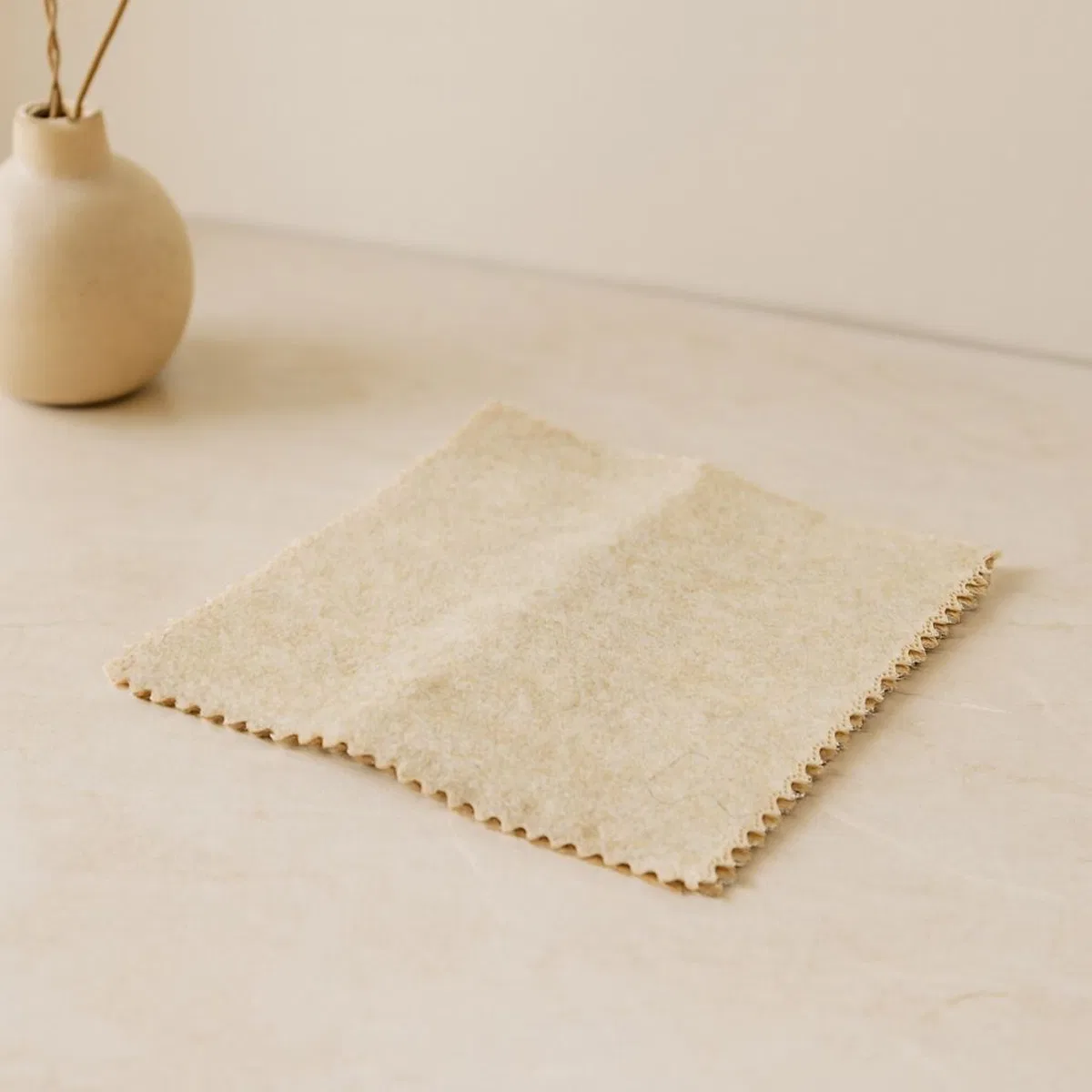 Doğal Kabak Lifi Temizlik Bezi 3'lü 25x25 cm görsel 2