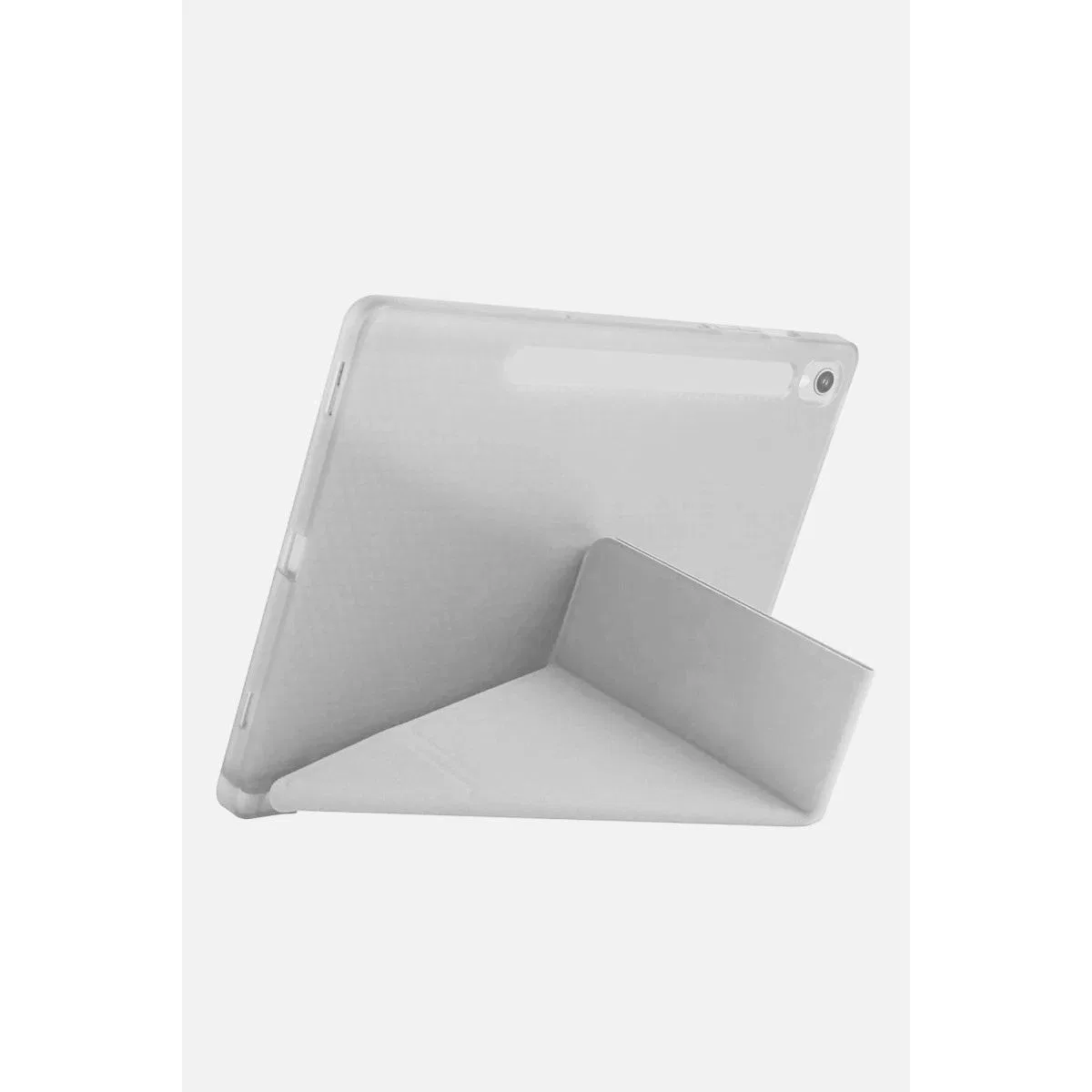 Samsung Galaxy Tab S10 Fe Plus 13. 1 Kalemlikli Mars Tablet Kılıfı - Gri görsel 2