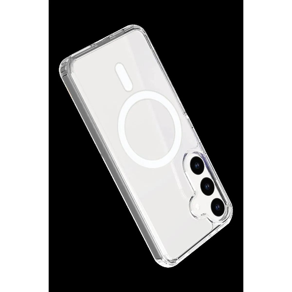 Samsung Galaxy S26 Plus Magneticsafe Şeffaf Silikon - Şeffaf görsel 3