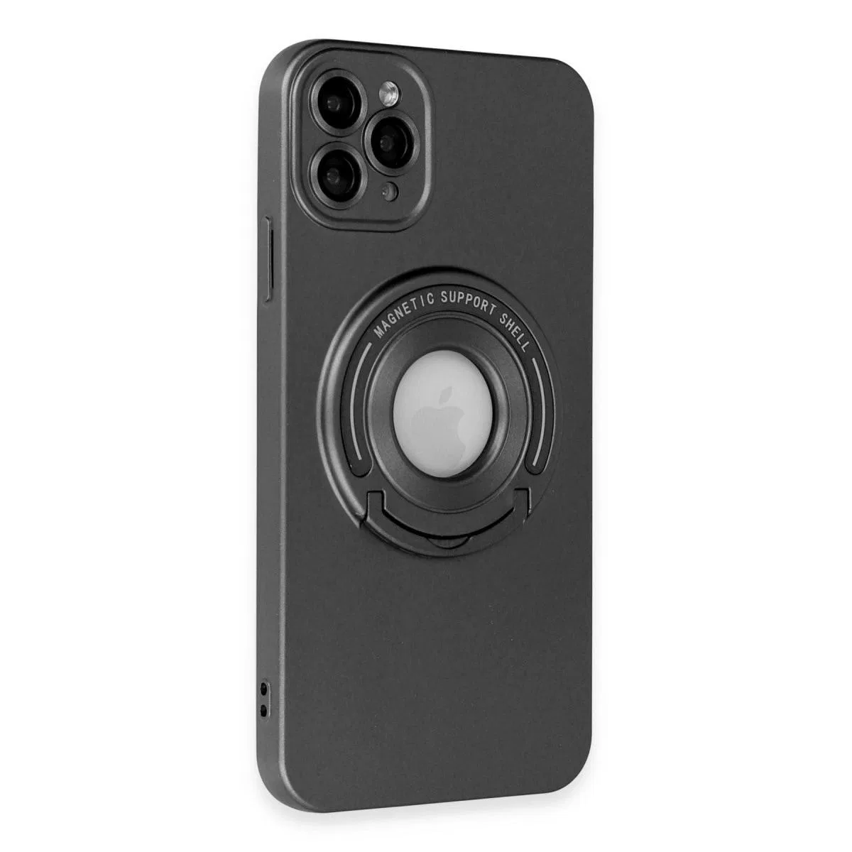Apple İphone 12 Pro Kılıf Lukka Magneticsafe Kapak - Siyah görsel 2