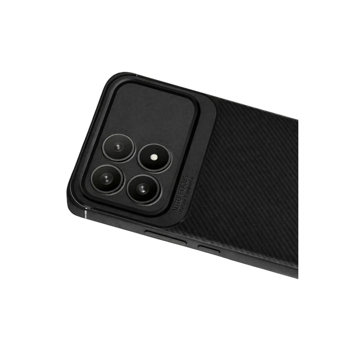 Xiaomi Poco F8 Pro Auto Focus Karbon Kapak - Siyah görsel 3