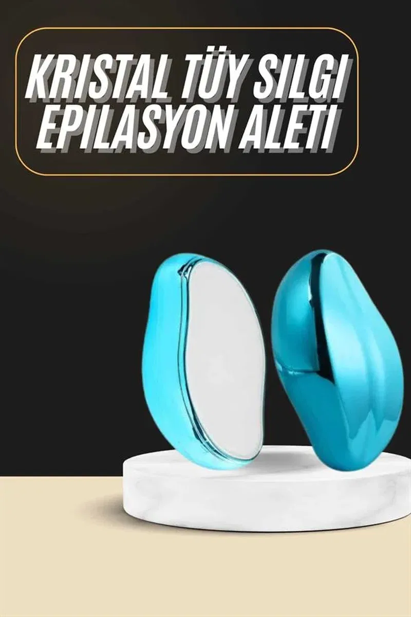 Epilasyon Aleti Tüy Dökücü Kristal Epilatör Tüy Alıcı Tüy Silgi görsel 2