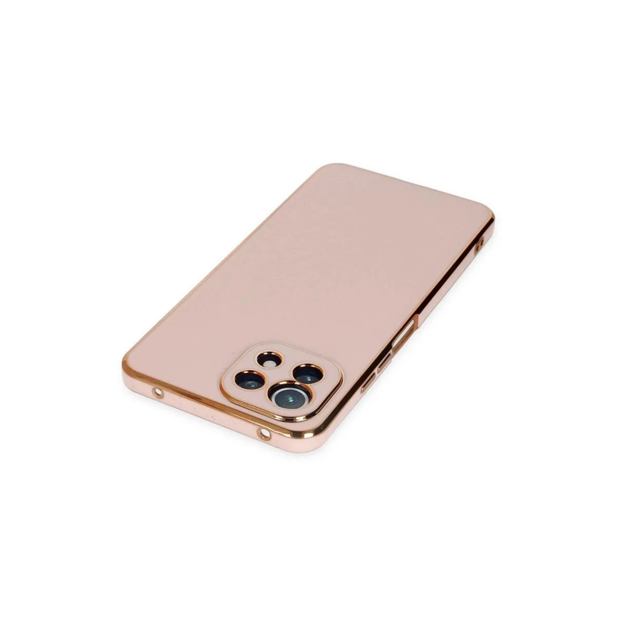 Xiaomi Mi 11 Lite Kılıf Volet Silikon - Pembe görsel 5