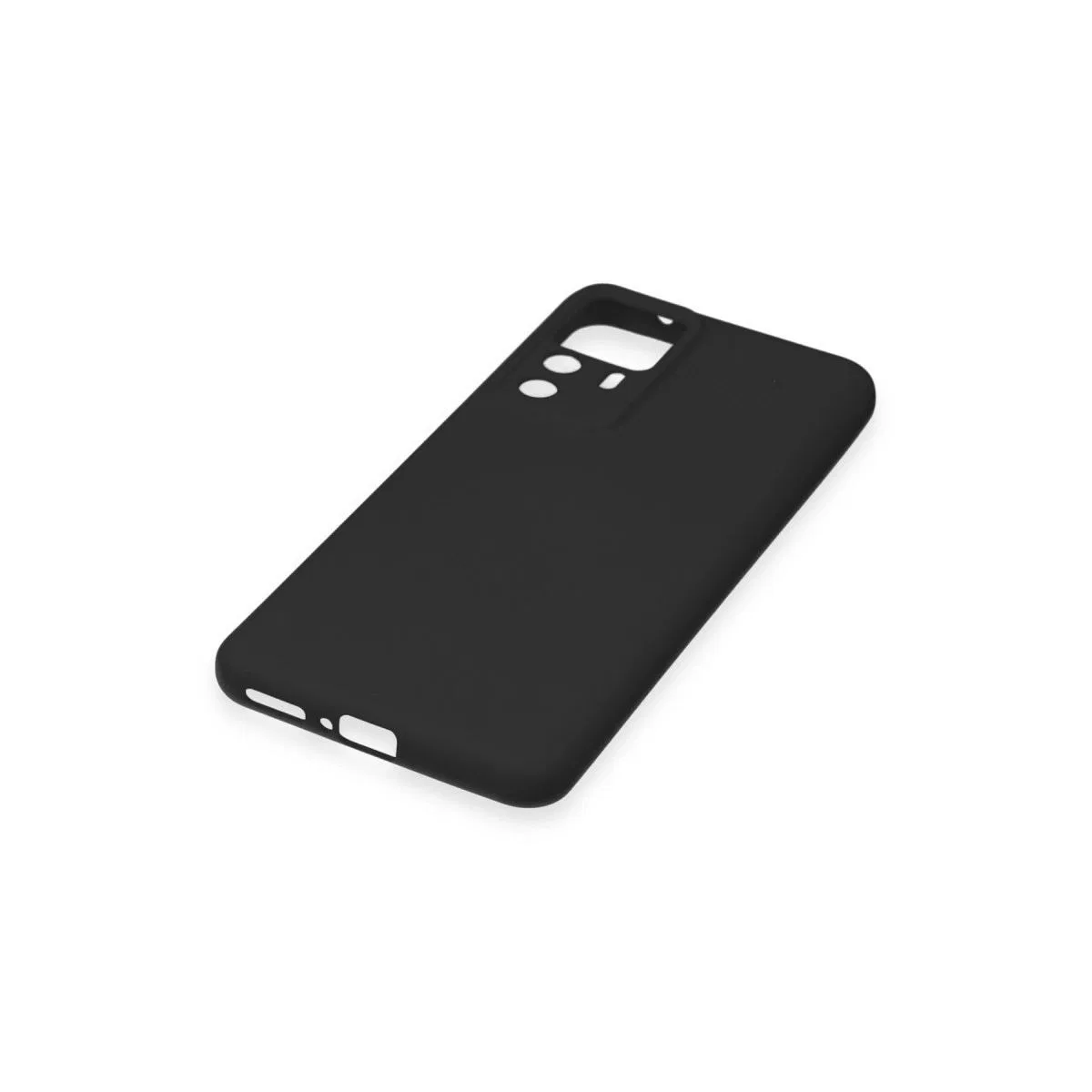 Xiaomi Mi 12t Pro Kılıf Nano İçi Kadife Silikon - Siyah görsel 5