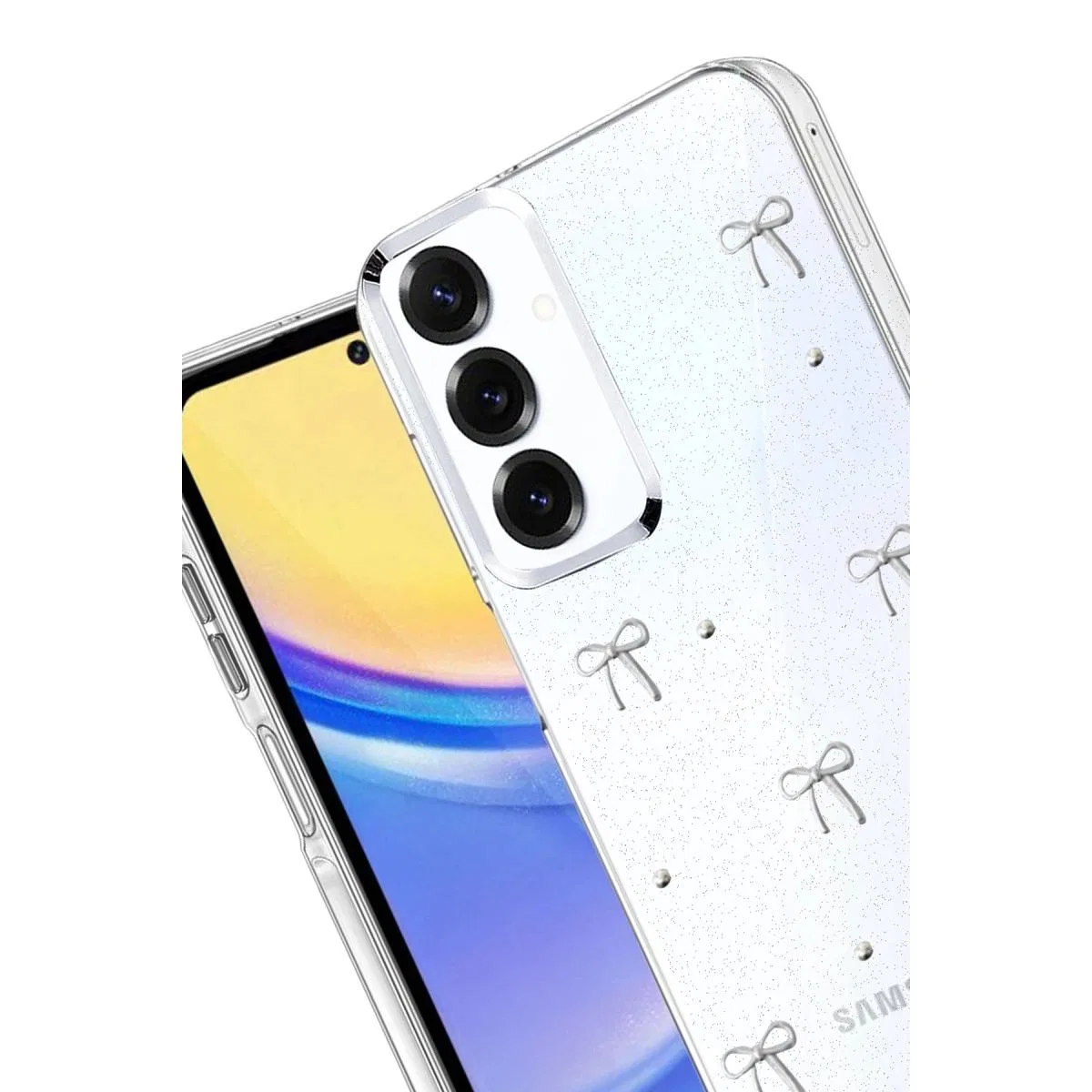 Samsung Galaxy S25 Fiyonk Desenli Kapak - Desen 5 görsel 2