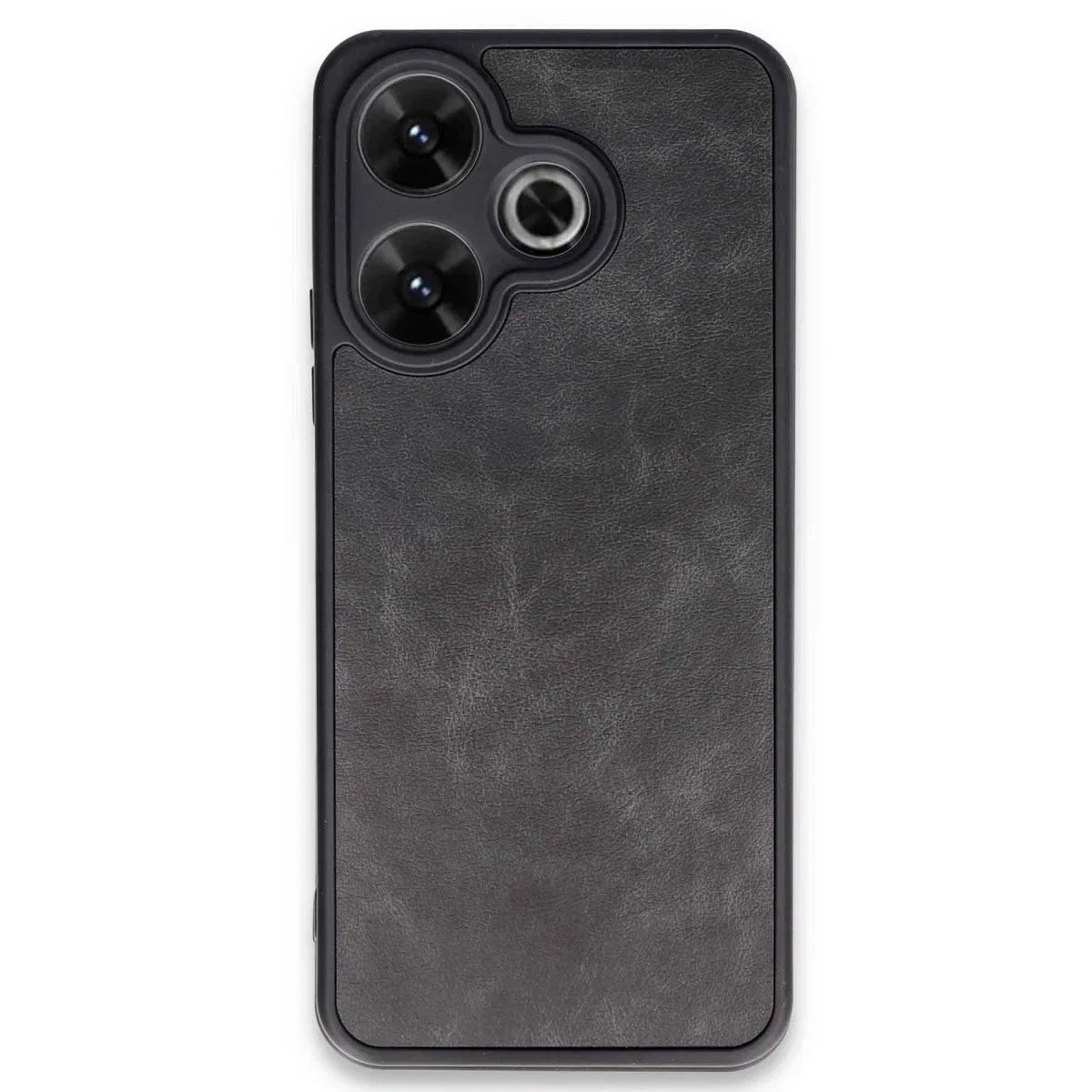 Xiaomi Redmi 13 4g Kılıf Aras Deri Kapak - Siyah