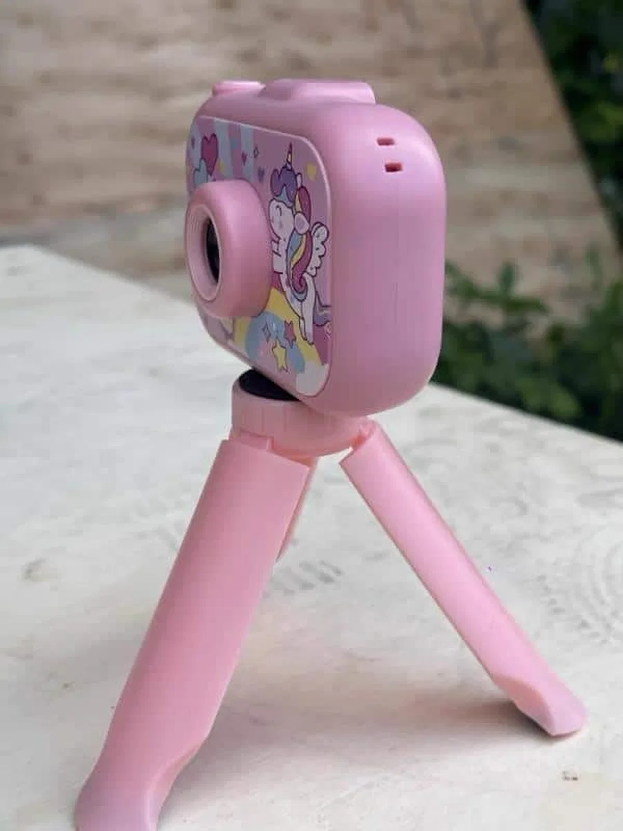 Ayaklı Mini Fotoğraf Makinesi Çocuk Için Eğitici Video Kamera görsel 3