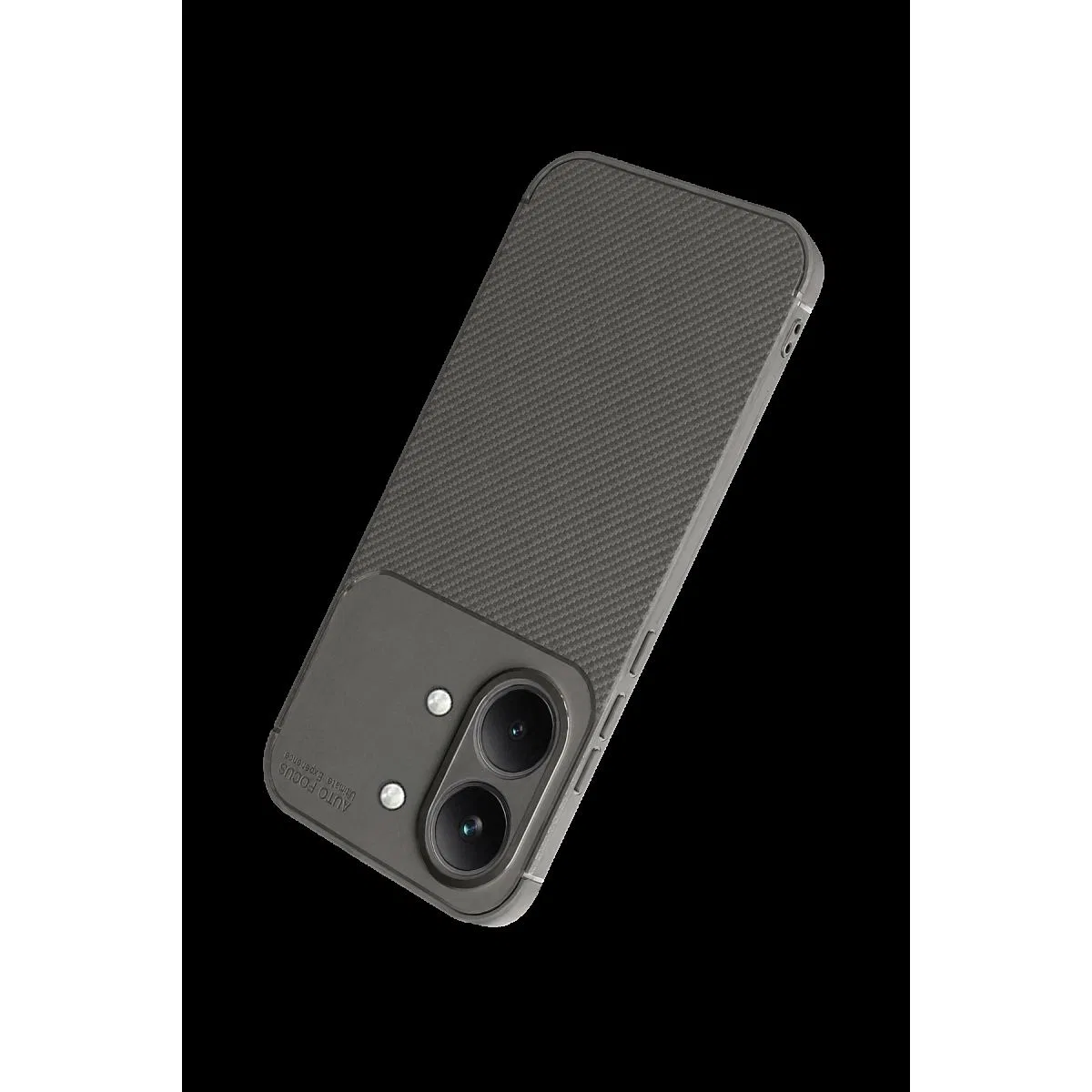 Xiaomi Poco X8 Pro Max Auto Focus Karbon Kapak - Gri görsel 3