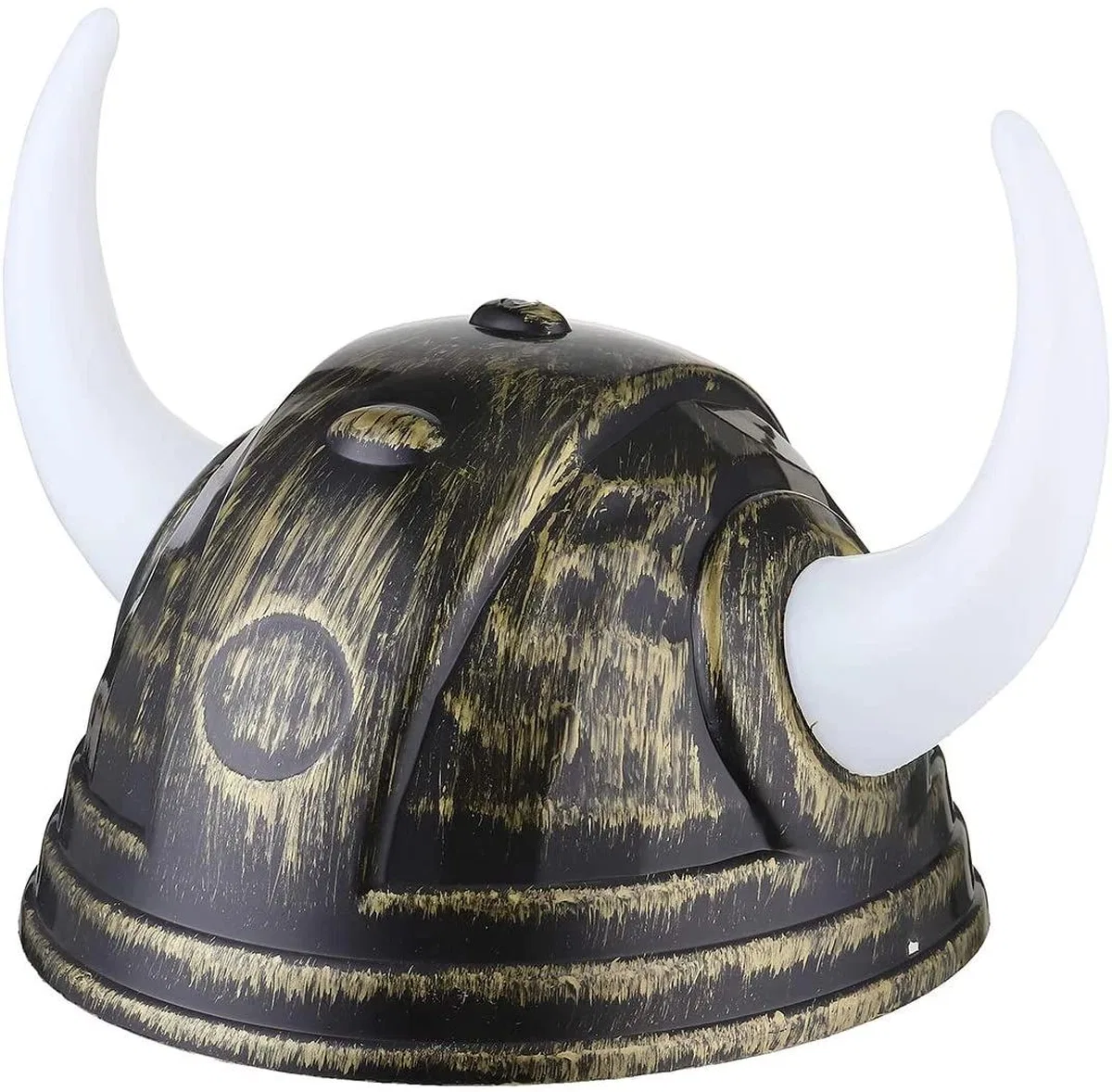 Viking Başlığı Asteriks Başlığı Altın Renk görsel 2