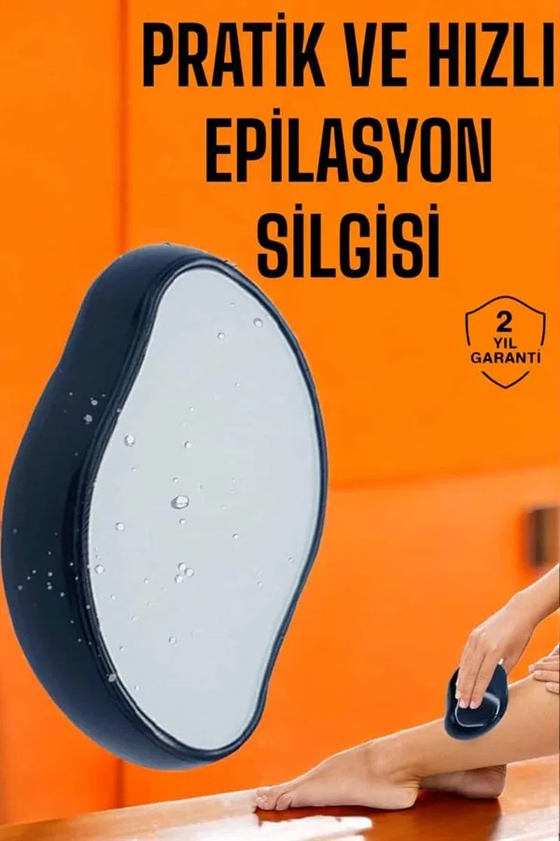 Crystal Eraser Epilasyon Aleti Tüy Silgisi Tüy Alıcı Kristal Epilatör Ağda görsel 2