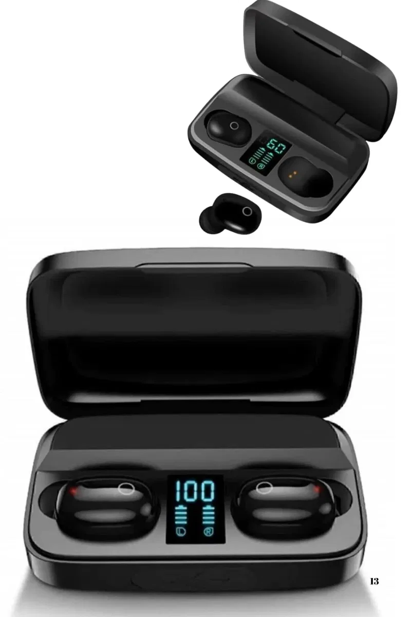 Yeni Nesil TWS Kablosuz Kulaklık Güçlü Batarya Yüksek Kalite Bluetooth 5. 0 ANC Özelliği görsel 3