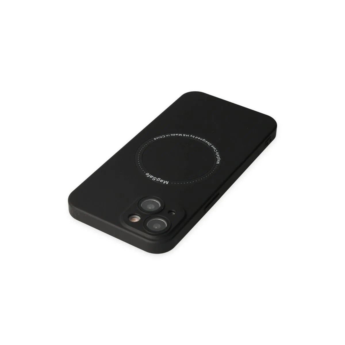 Apple İphone 14 Plus Kılıf Jack Magneticsafe Lens Silikon - Siyah görsel 5
