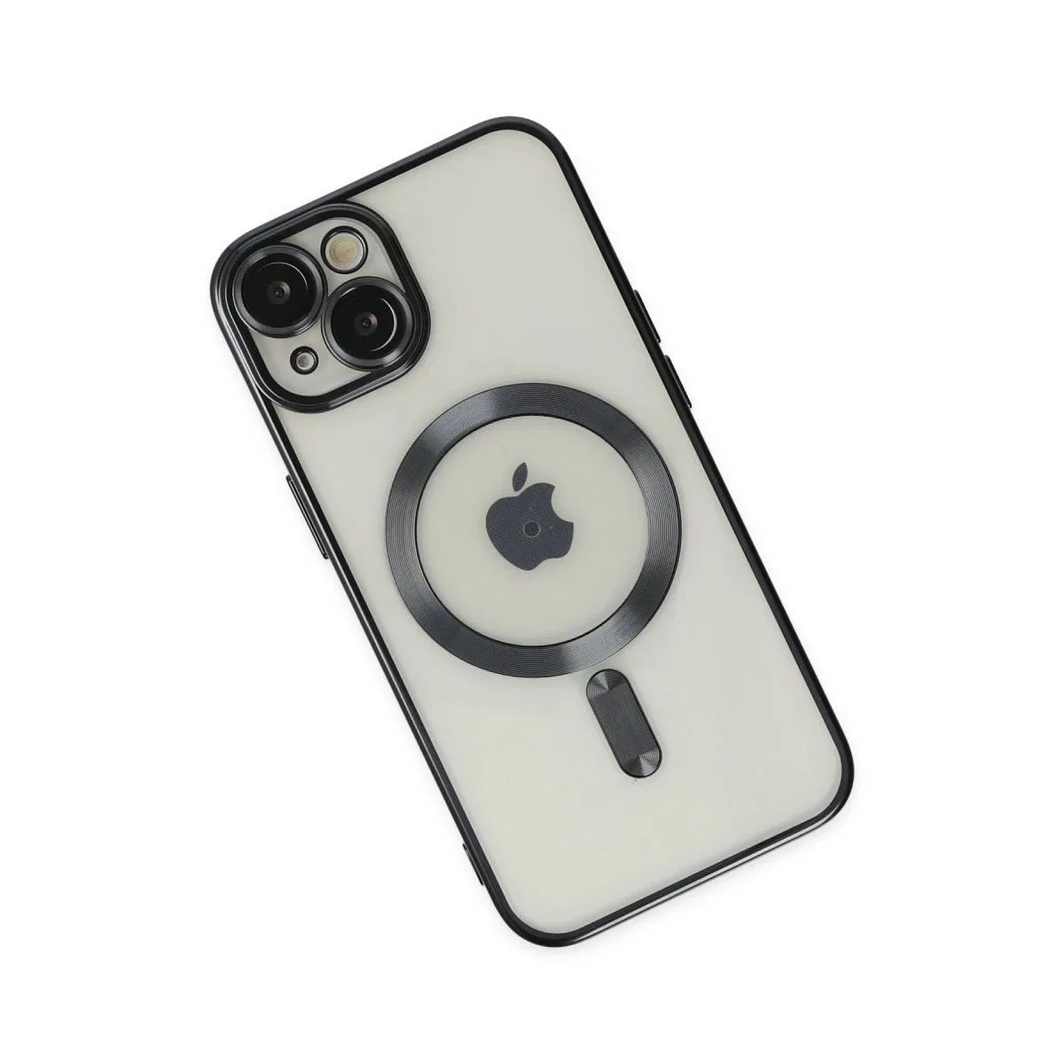 Apple İphone 14 Kılıf Kross Magneticsafe Kapak - Siyah görsel 3