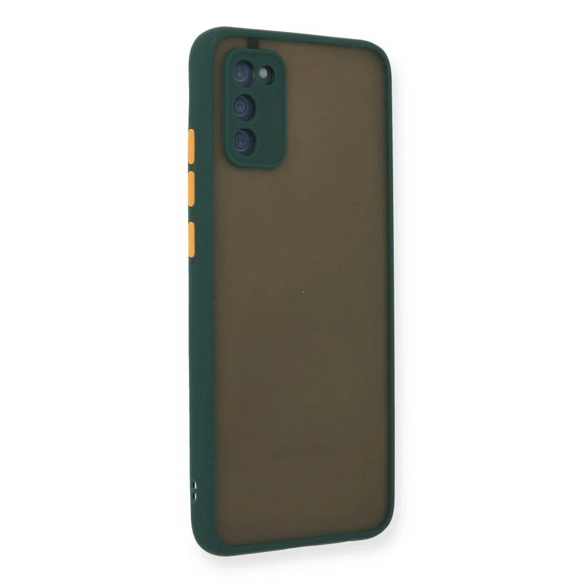 Samsung Galaxy A03s Kılıf Montreal Silikon Kapak - Yeşil görsel 2