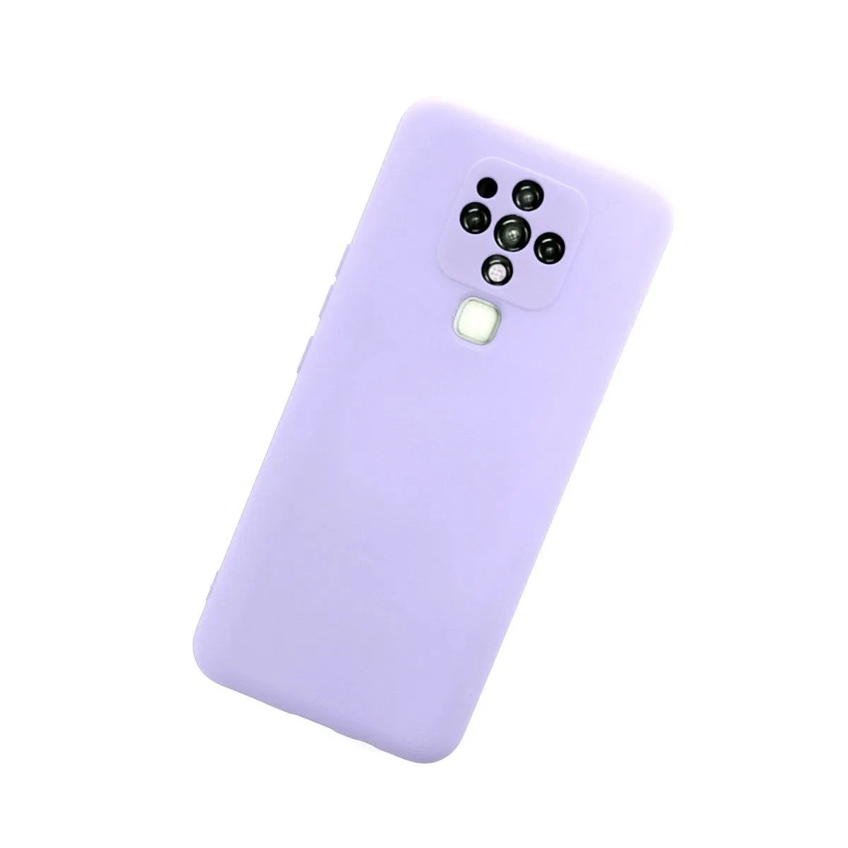 Tecno Camon 16 Kılıf Nano İçi Kadife Silikon - Lila görsel 3