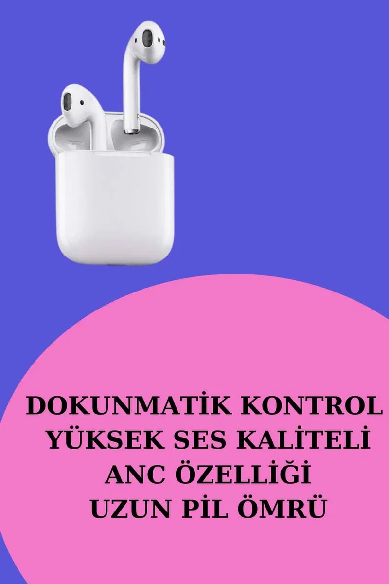 Akıllı Saat ve Kulaklık Seti Dokunmatik Ekran 5. 0 Bluetooth Bağlantılı Sesli Görüşme görsel 5