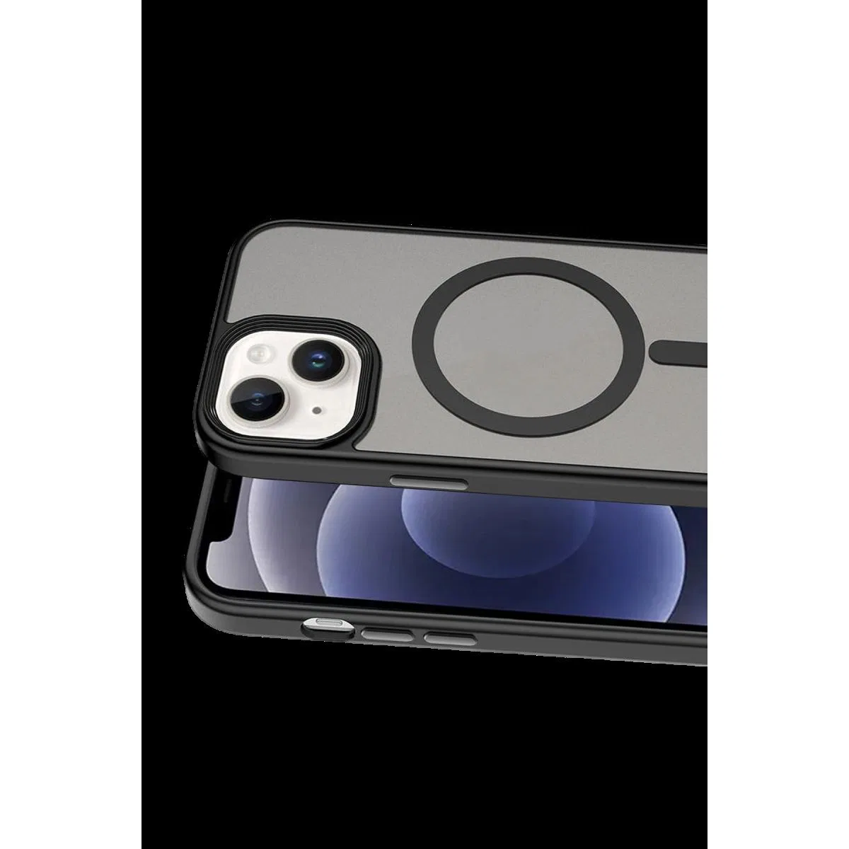 Joko Apple İphone 14 Megane Magsafe Kapak - Siyah görsel 2