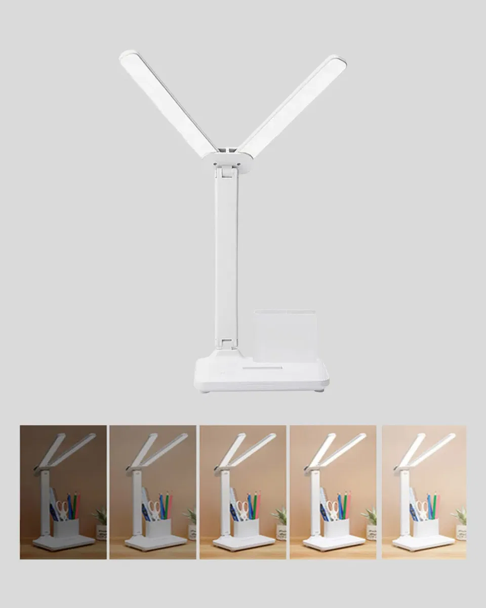 LED Işıklı Masa Lambası – Göz Yormayan, Kısılabilir ve Esnek Başlıklı görsel 2
