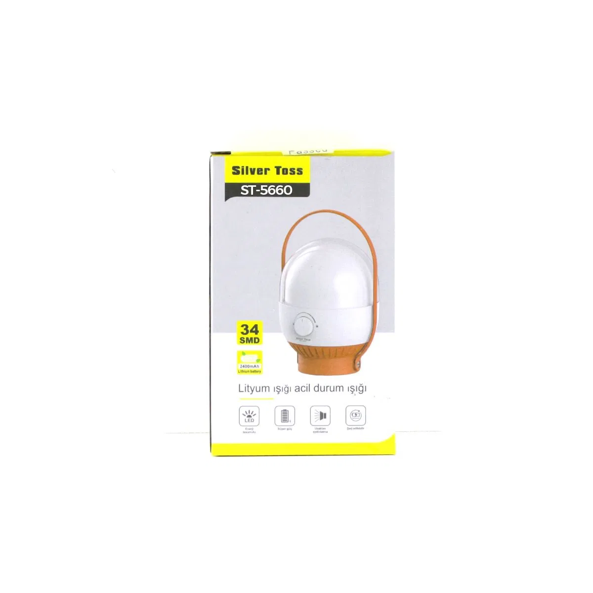 40 LED USB Şarjlı Kamp Lambası 2400mAh Ayarlanabilir Işık görsel 4