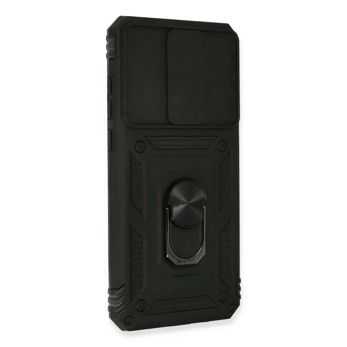 Xiaomi Redmi Note 8 Pro Kılıf Pars Lens Yüzüklü Silikon - Siyah görsel 2