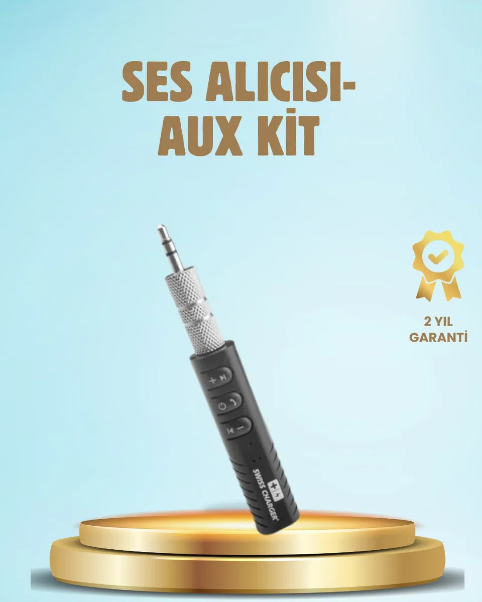 Bluetooth 4. 1 Ses Alıcısı – Kablolu Cihazları Kablosuz Hale Getirin