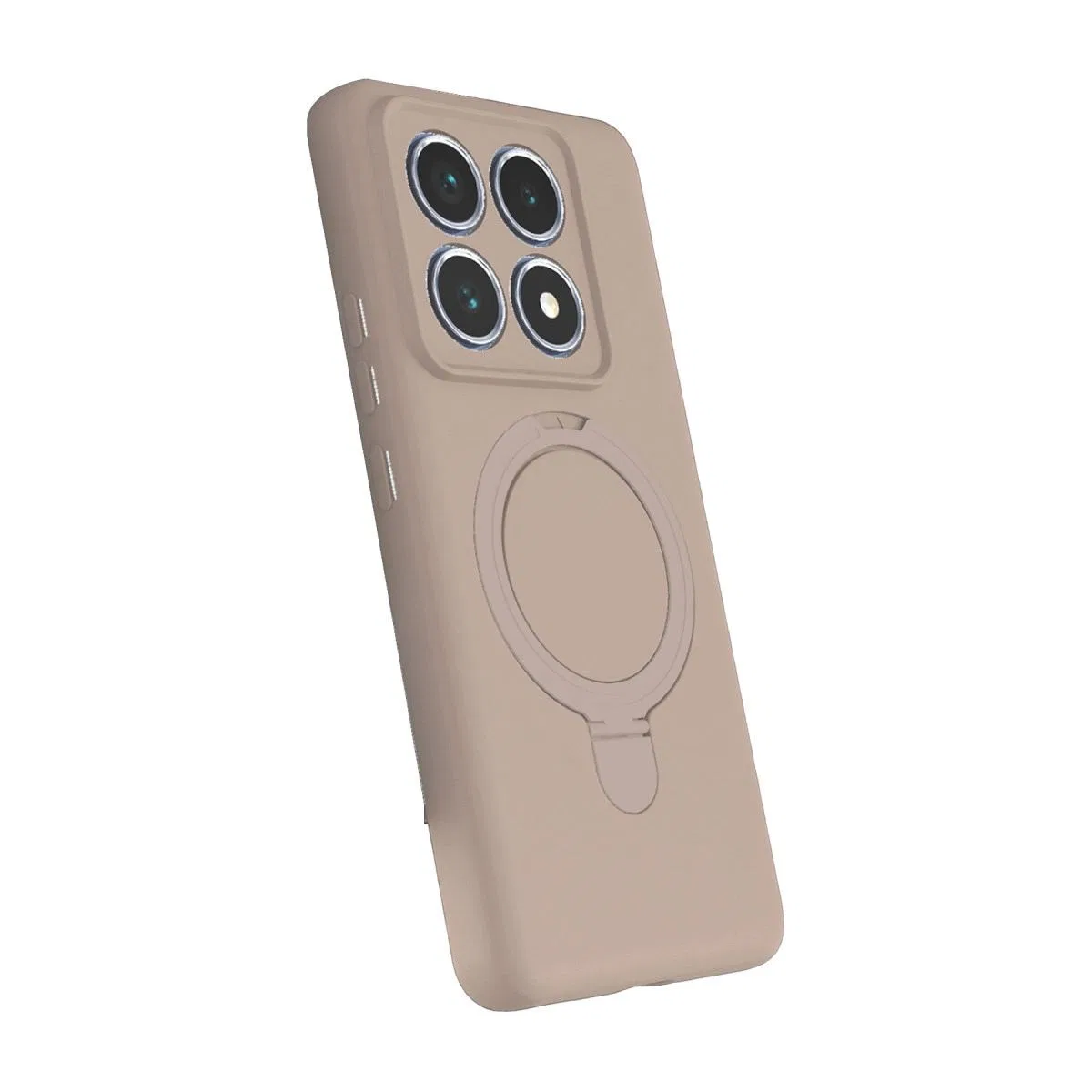 Xiaomi Mi 14t Pro Regal Magsafe Standlı Kapak - Çöl Titanyum görsel 2