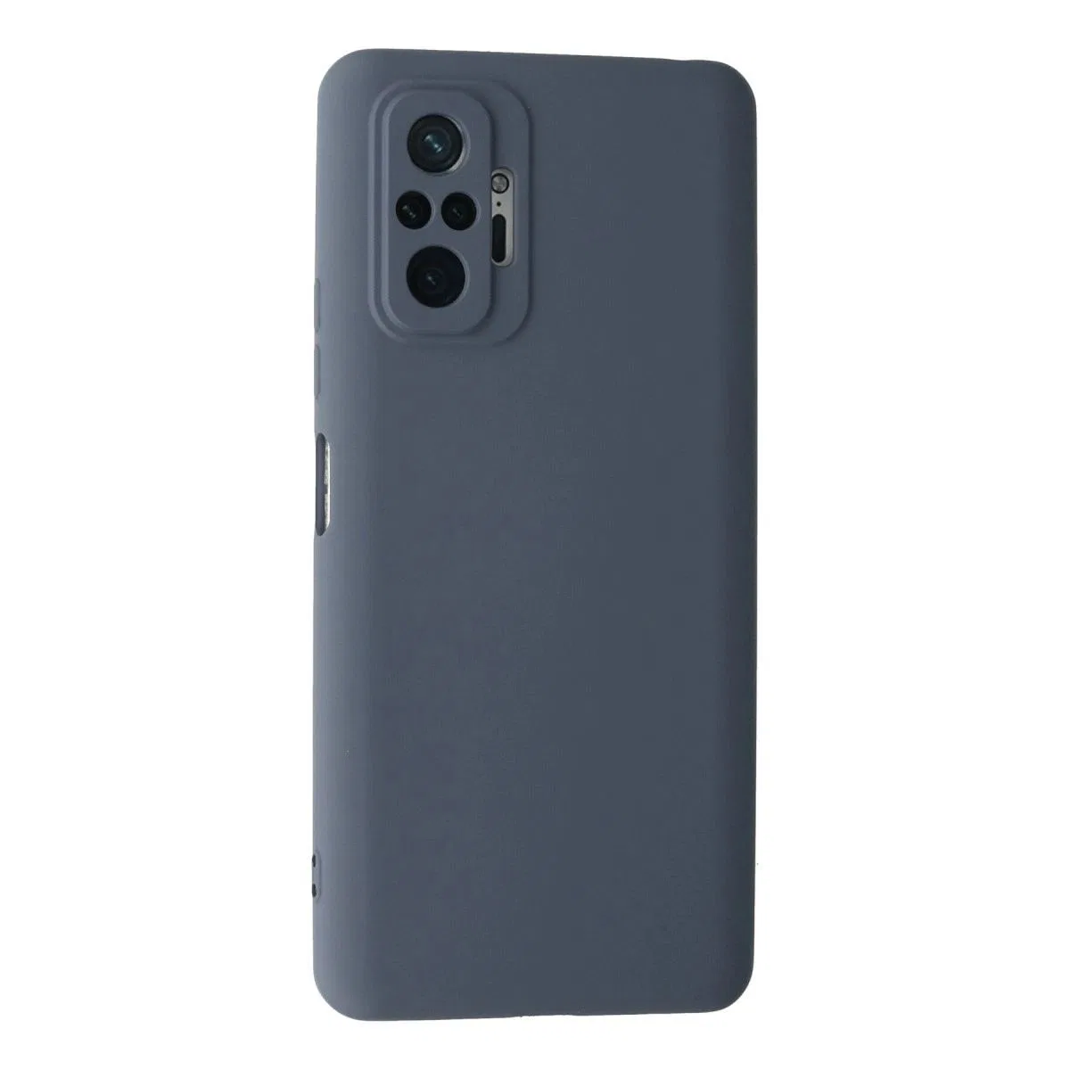 Xiaomi Redmi Note 10 Pro Kılıf Nano İçi Kadife Silikon - Gri görsel 2