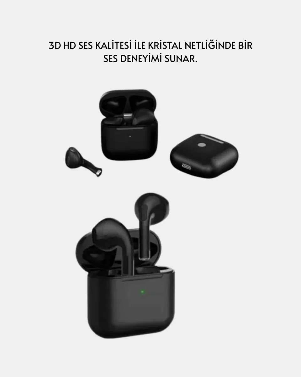 TWS Pro 5 Bluetooth Kulaklık – Kablosuz ve Şarj Kutulu Tasarım Yeni Nesil görsel 2