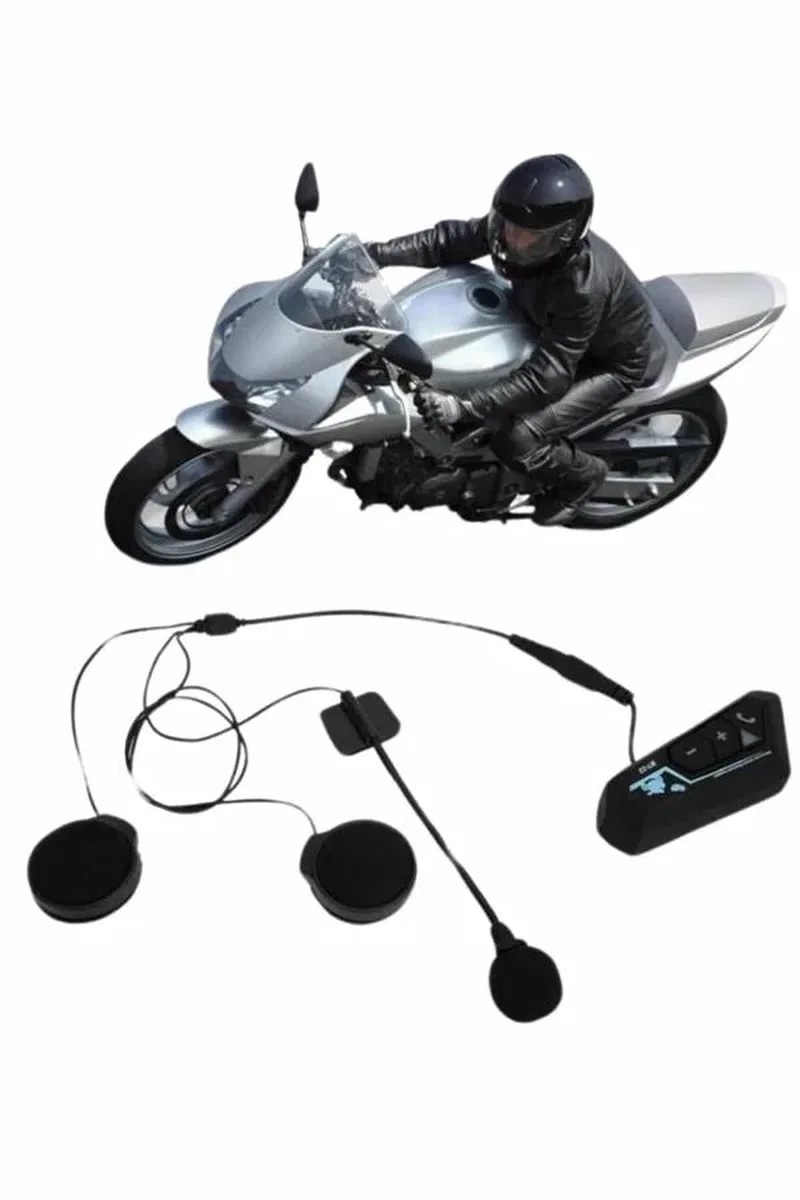 Bluetooth Kask Kulaklığı Intercom 5. 0 Bluetooth Android ve İOS Uyumlu görsel 3