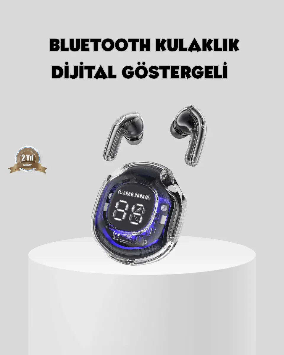 Bluetooth 5. 3 TWS Kulaklık Gürültü Engelleyici Üçlü Mikrofonlu Ergonomik Tasarım