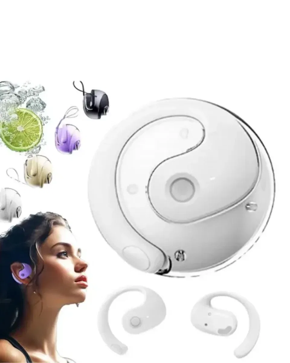 TWS Kablosuz Kulaklık Yüksek Ses Kalitesi ve Ergonomik Kulak Kancalı Tasarım görsel 3
