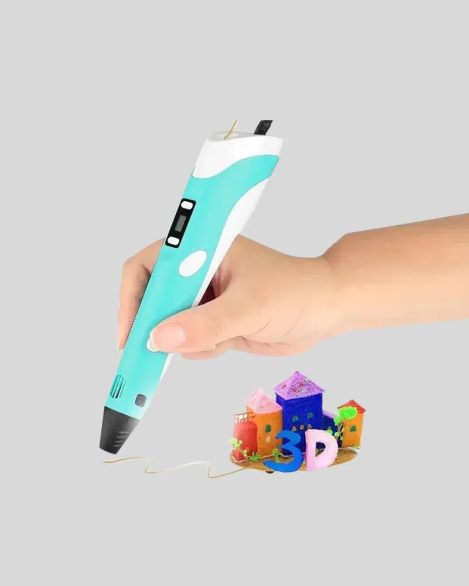 Çocuklar İçin Güvenli 3D Yazıcı Kalem görsel 2