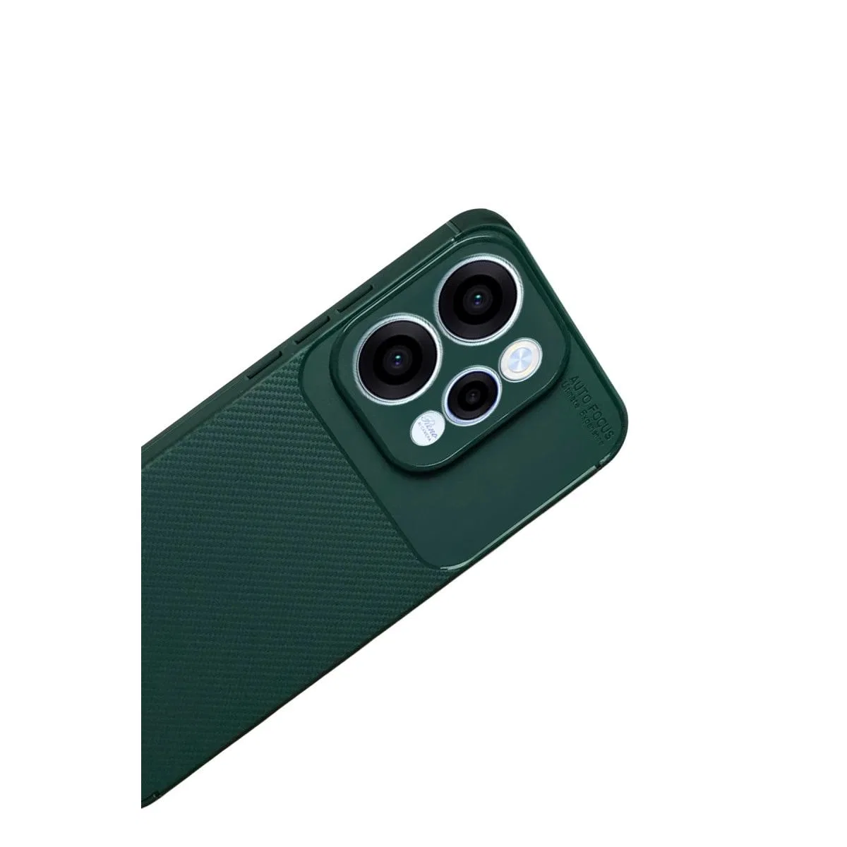 Oppo Reno 15 Auto Focus Karbon Kapak - Koyu Yeşil görsel 3