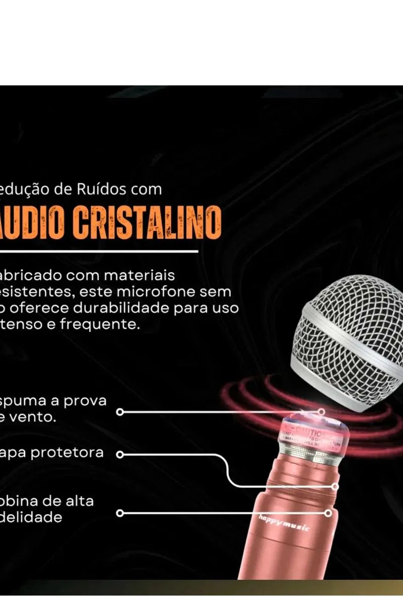 Profesyonel Çiftli Kablosuz Mikrofon Seti Karaoke Şarj Edilebilir 50 Metre Mesafe Rose görsel 4