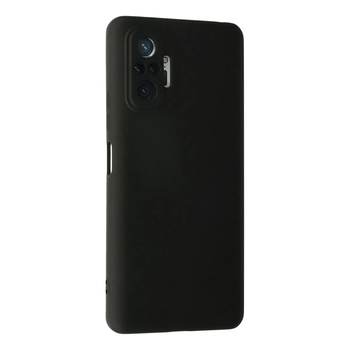 Xiaomi Redmi Note 10 Pro Kılıf Nano İçi Kadife Silikon - Siyah görsel 2