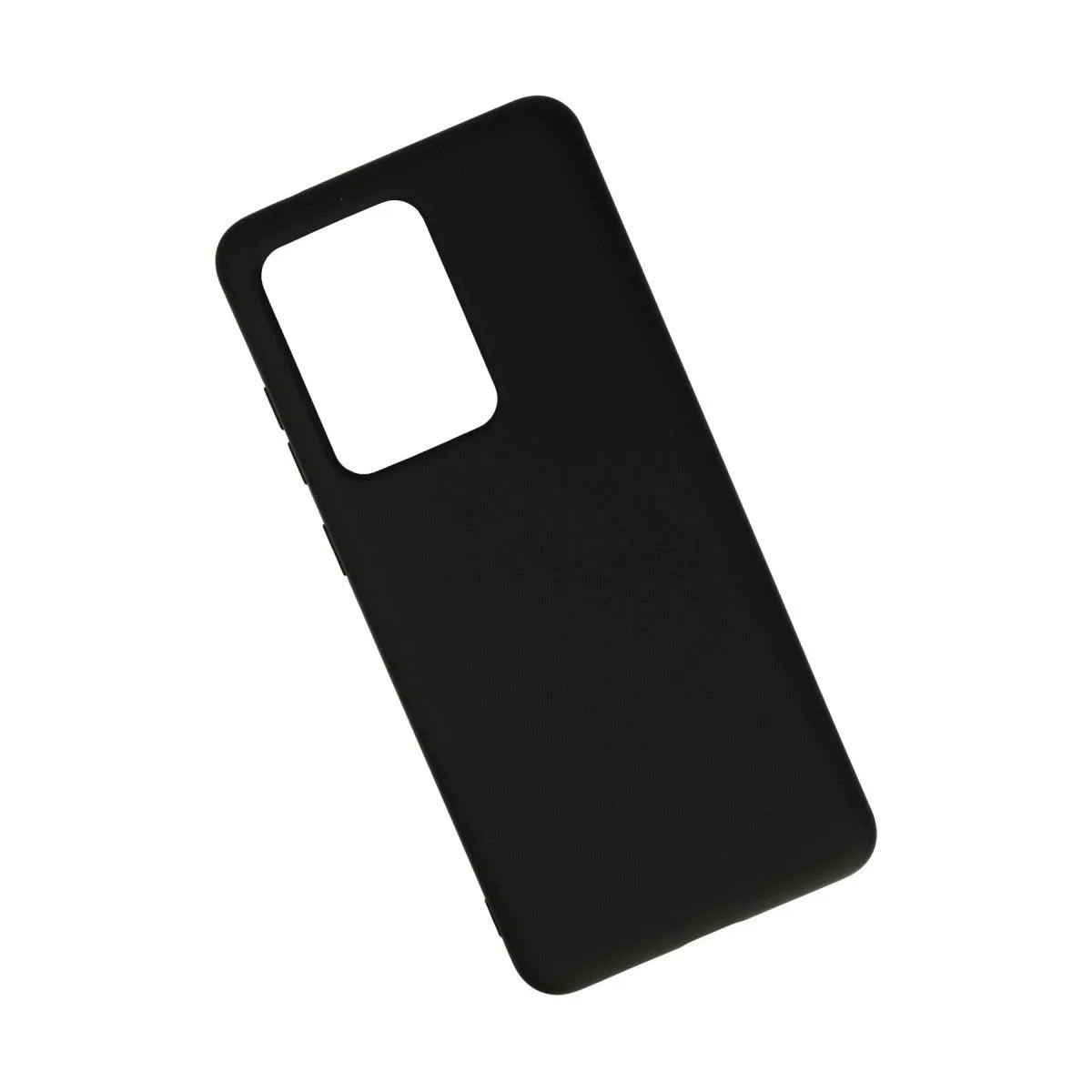 Samsung Galaxy S20 Ultra Kılıf Nano İçi Kadife Silikon - Siyah görsel 2